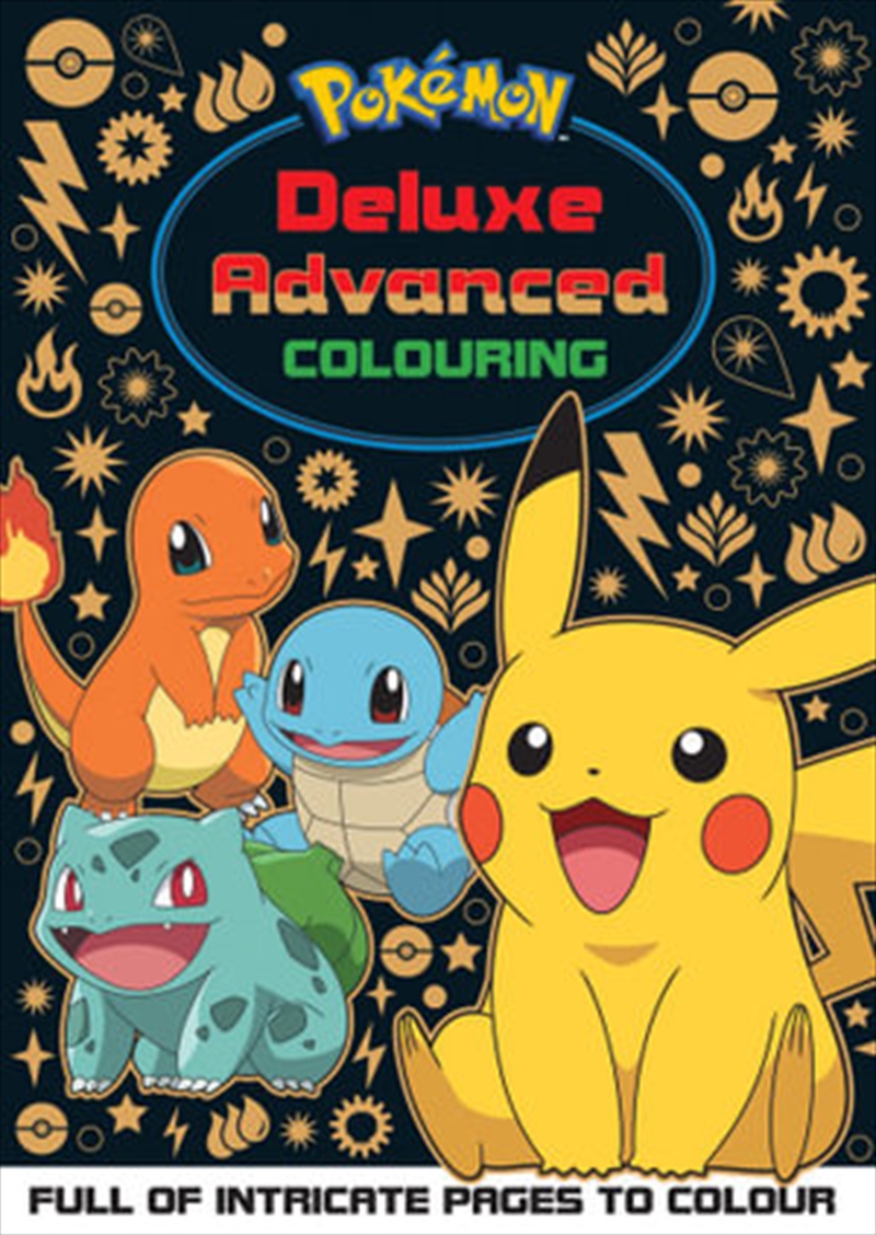 Pokemon: Deluxe Advanced Colouring/Product Detail/General Fiction Books