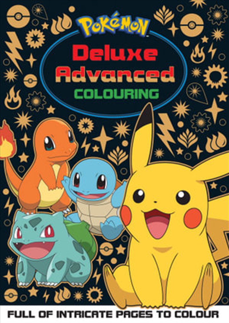 Pokemon: Deluxe Advanced Colouring/Product Detail/General Fiction Books