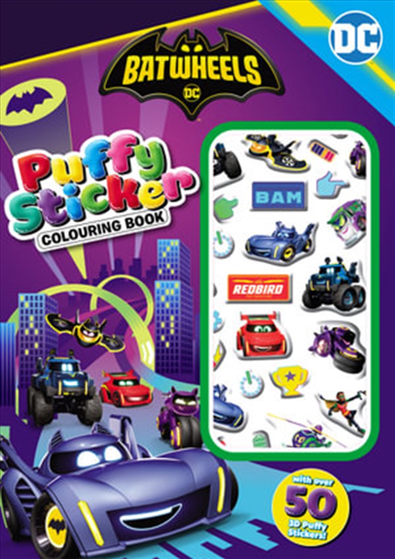 Batwheels: Puffy Sticker Colouring Book/Product Detail/Kids Activity Books