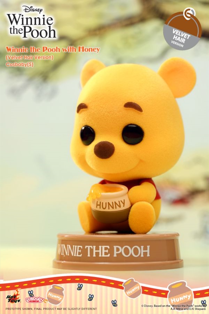 Winnie the Pooh - Winnie the Pooh with Honey (Velvet Hair) Cosbaby/Product Detail/Figurines