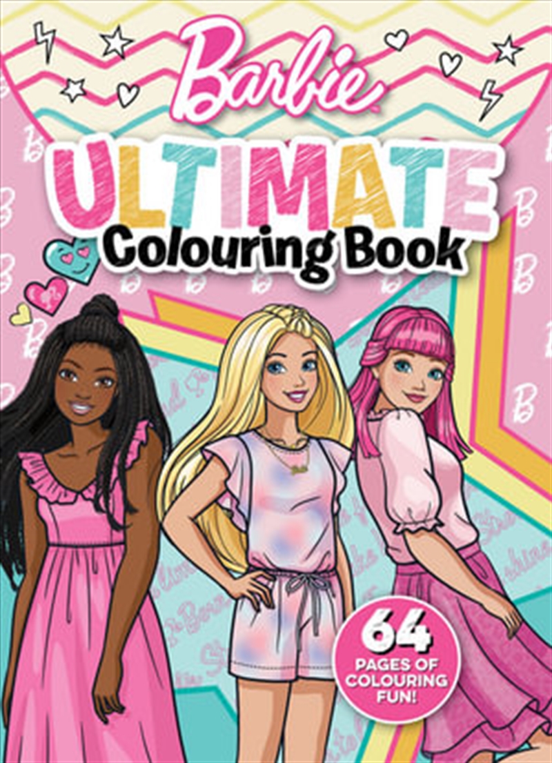 Buy Barbie: Ultimate Colouring Book Online | Sanity