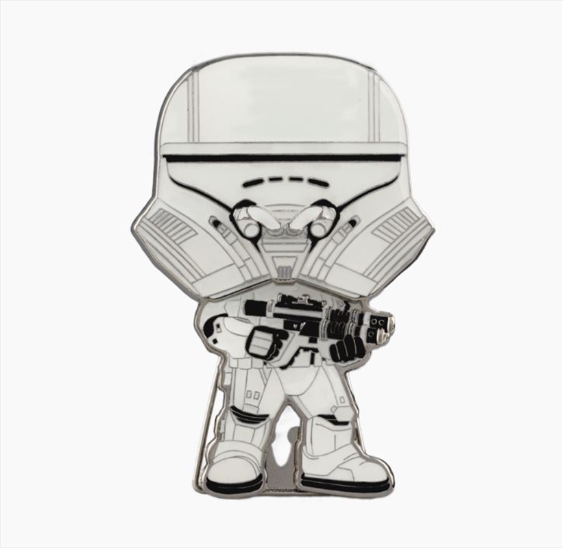 Star Wars - First Order Jet Trooper White 4" Pop! Pin/Product Detail/Buttons & Pins