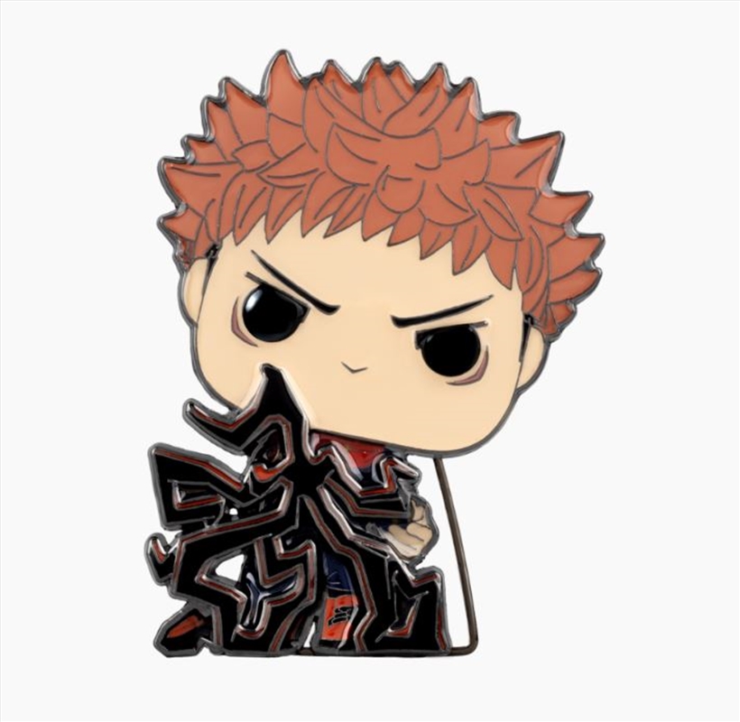 Jujutsu Kaisen - Yuji Itadori 4" Enamel Pop! Pin/Product Detail/Buttons & Pins