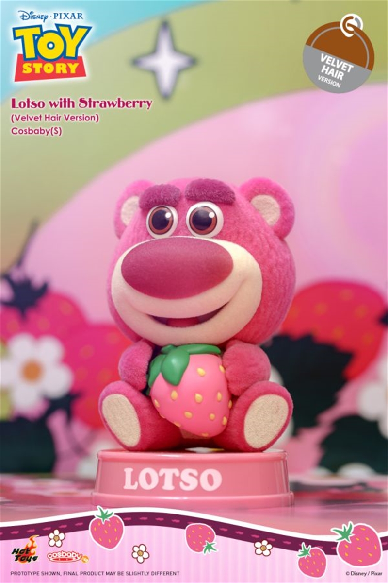 Toy Story 3 - Lotso with Strawberry (Velvet Hair) Cosbaby/Product Detail/Figurines