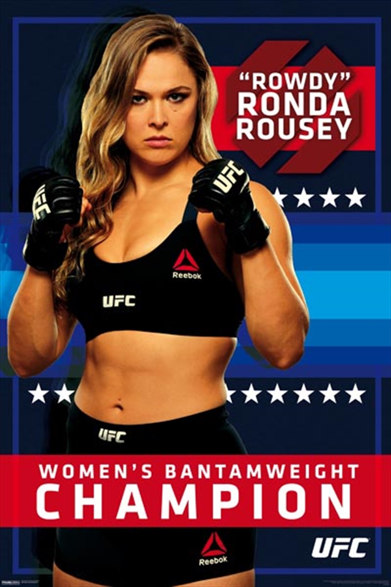 UFC - Ronda Rousey - Reebok/Product Detail/Posters & Prints