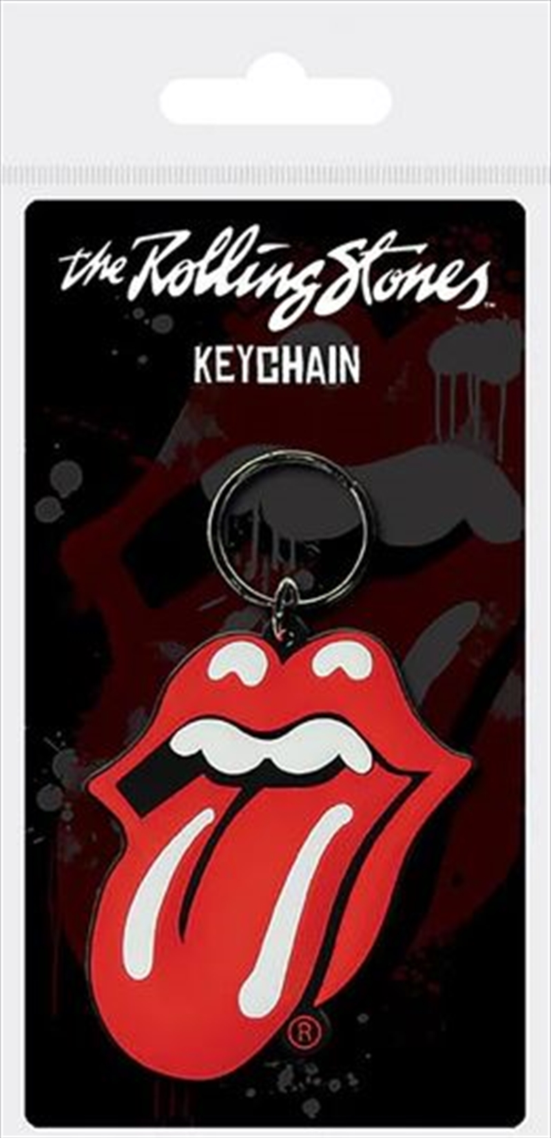 The Rolling Stones - Tounge - Rubber Keyring/Product Detail/Keyrings
