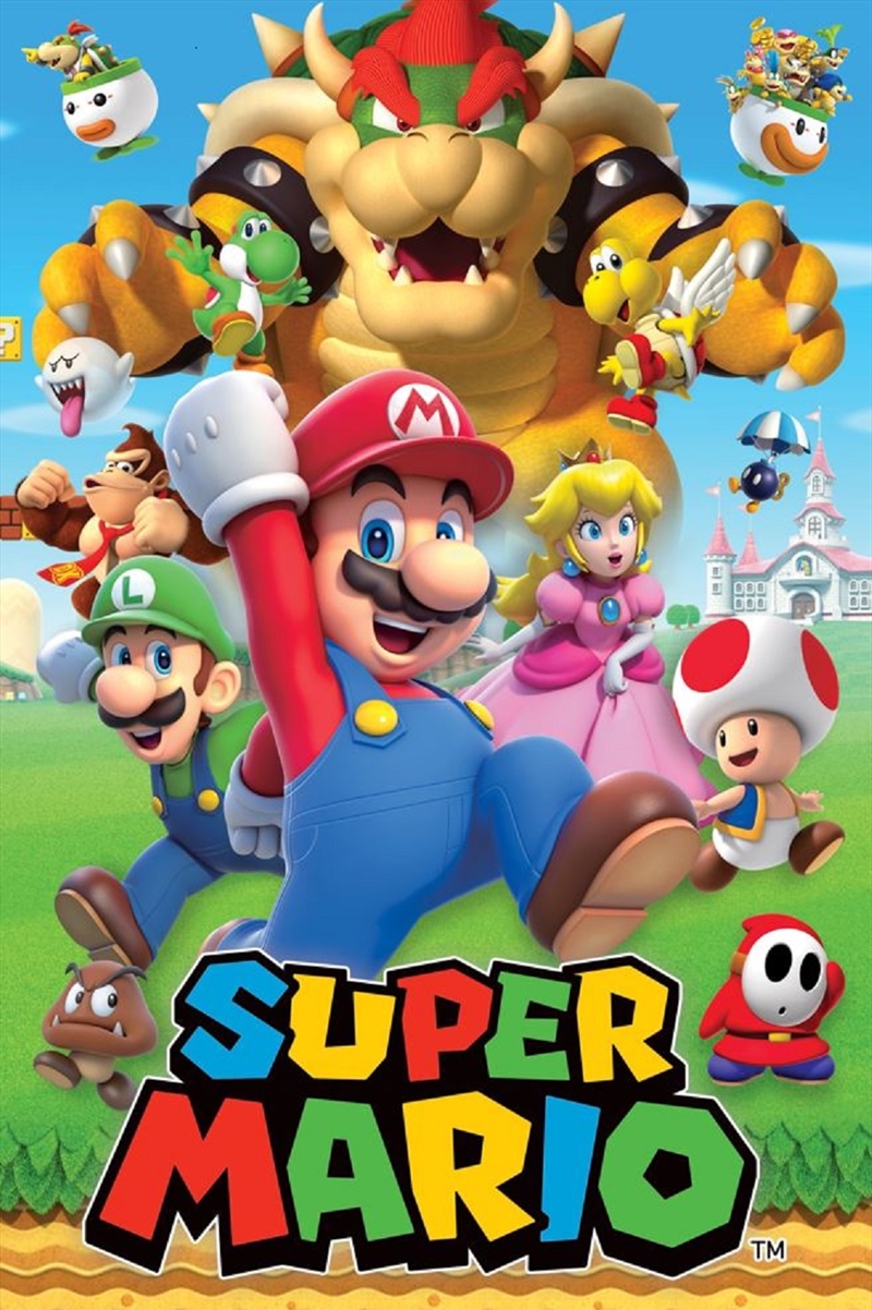 Super Mario - Bowser - Reg Poster/Product Detail/Posters & Prints