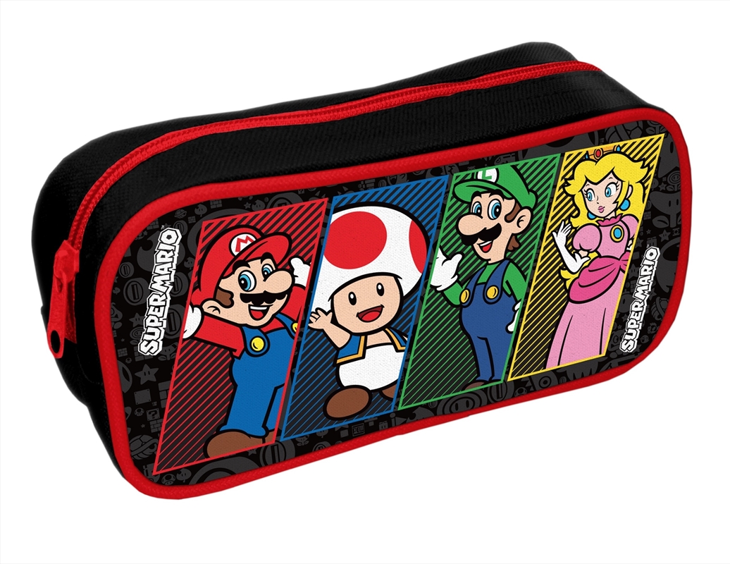 Super Mario - 4 Colour - Rectangle Pencil Case/Product Detail/Pencil Cases