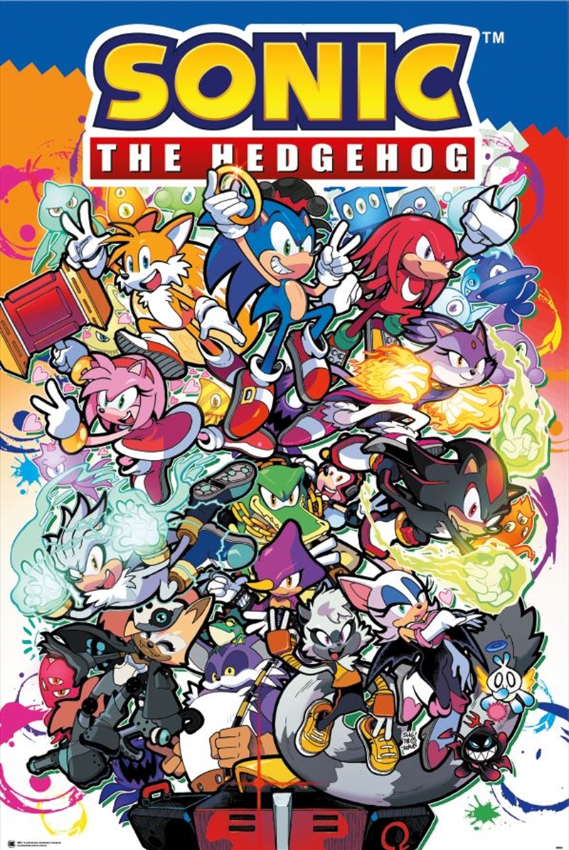 Sonic The Hedgehog - Comic Characters - Reg Poster/Product Detail/Posters & Prints