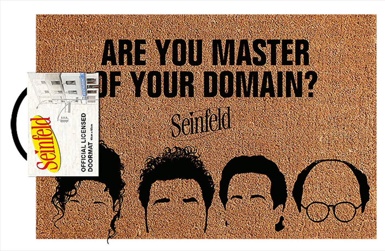 Seinfeld - Master Of Your Domain/Product Detail/Doormats