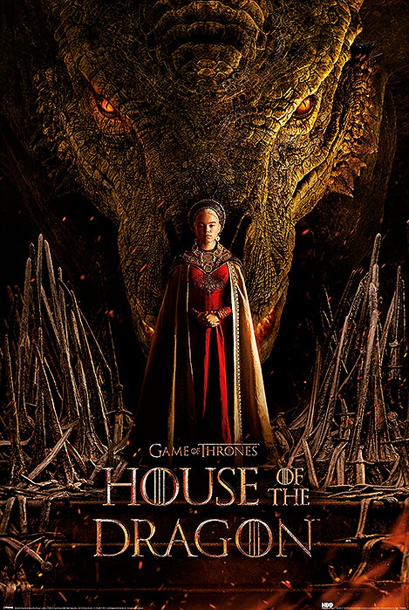 House of the Dragon - Rhaenyra Throne/Product Detail/Posters & Prints