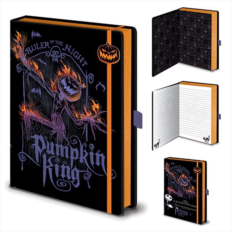 Nightmare Before Christmas - Pumpkin King - A5 Premium Noteboook/Product Detail/Notebooks & Journals