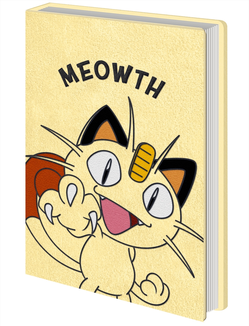 Pokemon - Meowth P Plush Notebook/Product Detail/Notebooks & Journals