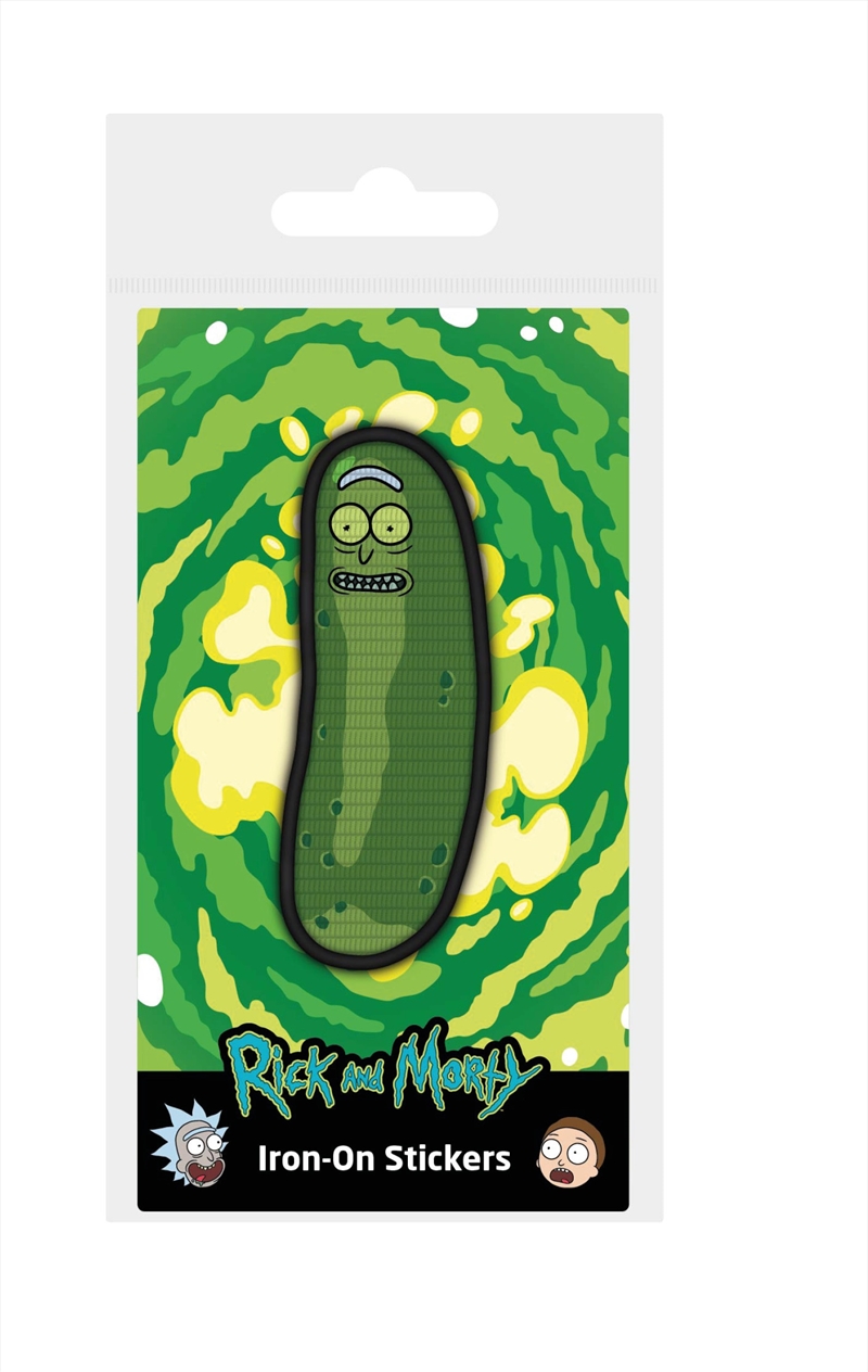 Rick And Morty - Pickle Rick - Embroidery - Iron-On Patch/Product Detail/Accessories