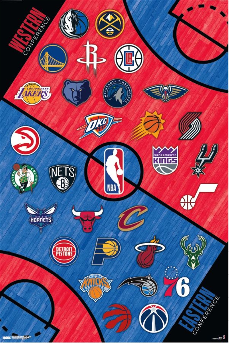 NBA - League logos 22 - Reg Poster/Product Detail/Posters & Prints