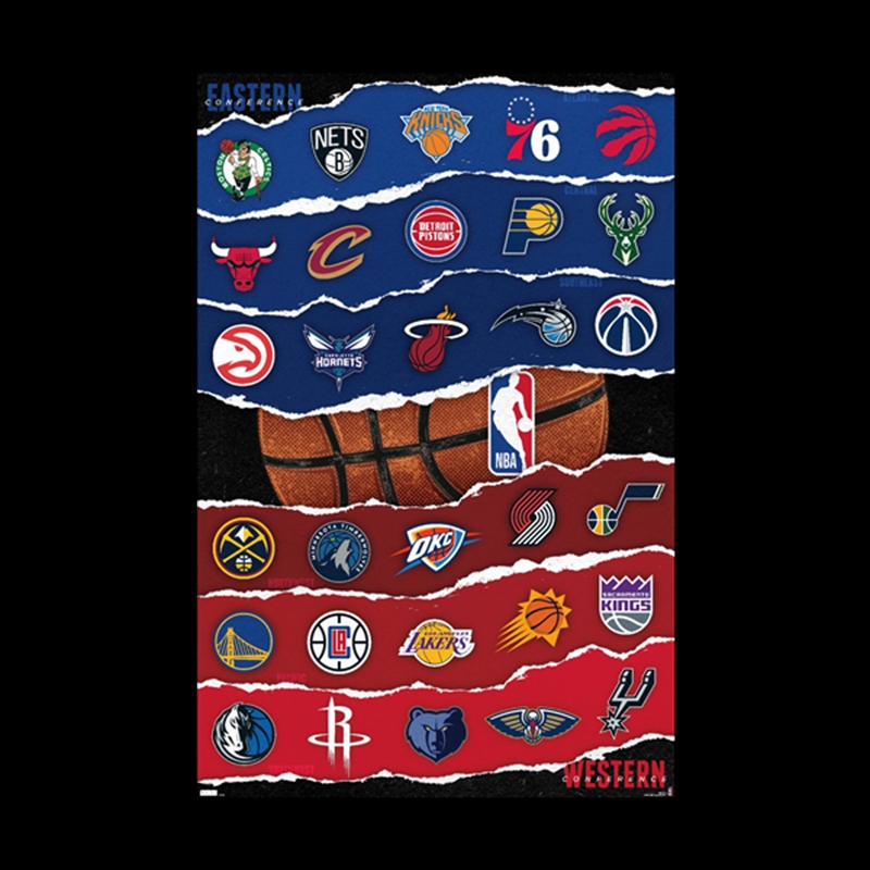 NBA League - Logos 21/Product Detail/Posters & Prints