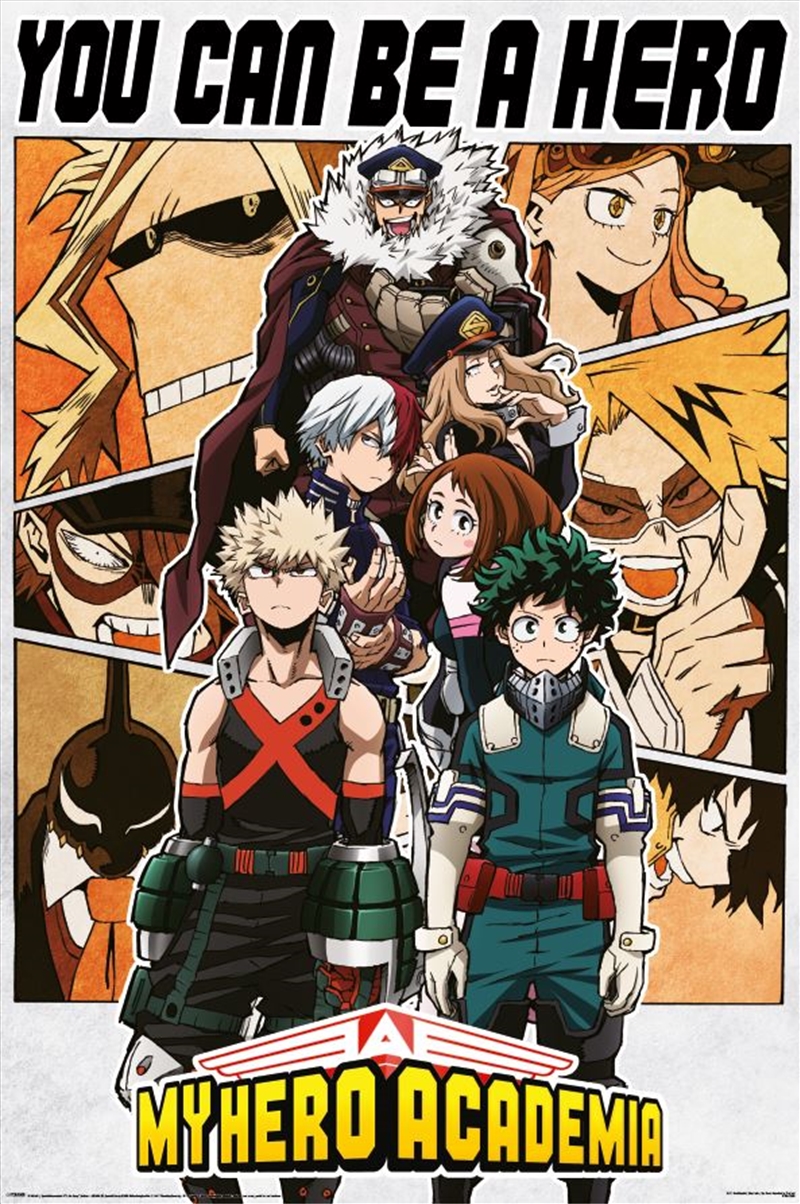 My Hero Academia - Be A Hero/Product Detail/Posters & Prints