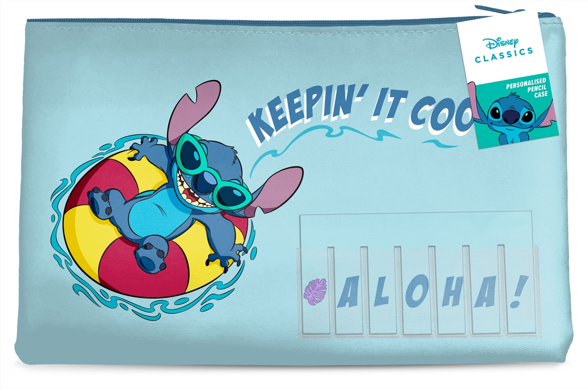 Lilo & Stitch - Keepin' it Cool - Named Pencil Case/Product Detail/Pencil Cases