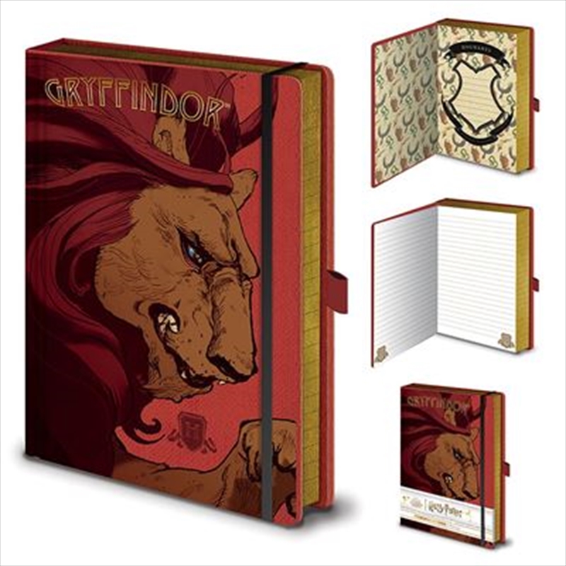 Harry Potter - Intricate Houses Gryffindor - A5 Premium Notebook/Product Detail/Notebooks & Journals