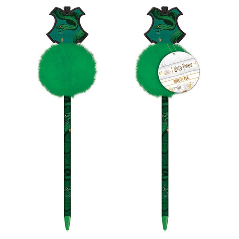Harry Potter - House Slytherin - Pom Pom Pen/Product Detail/Pens, Markers & Highlighters