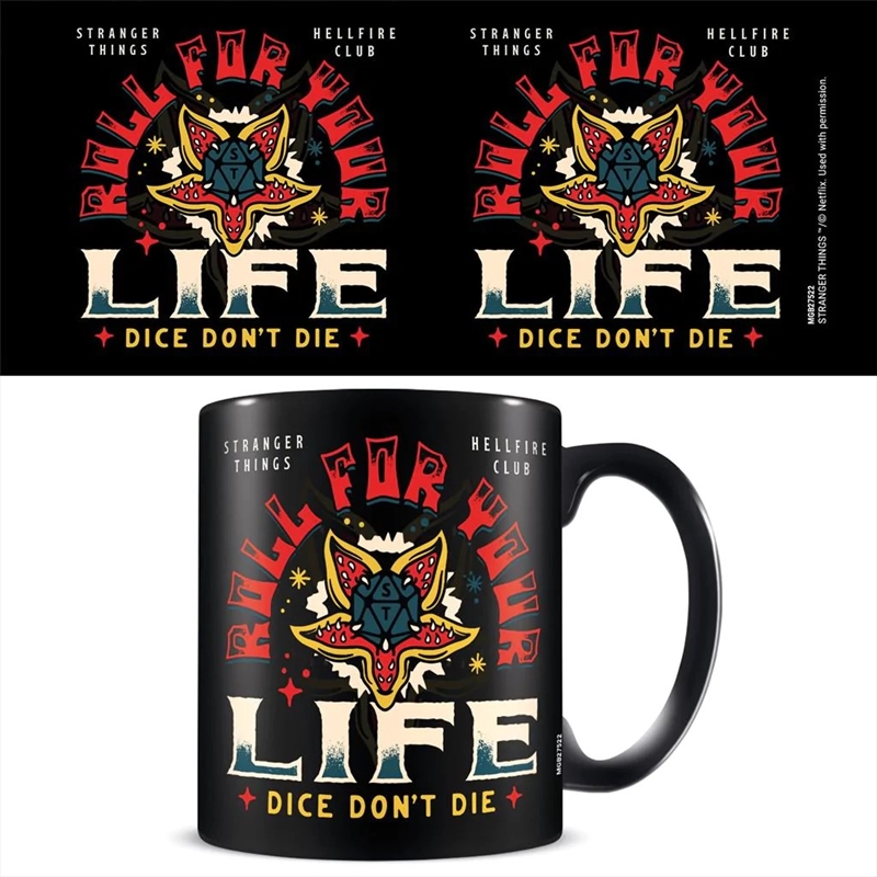 Stranger Things - Hellfire - Black Mug/Product Detail/Mugs