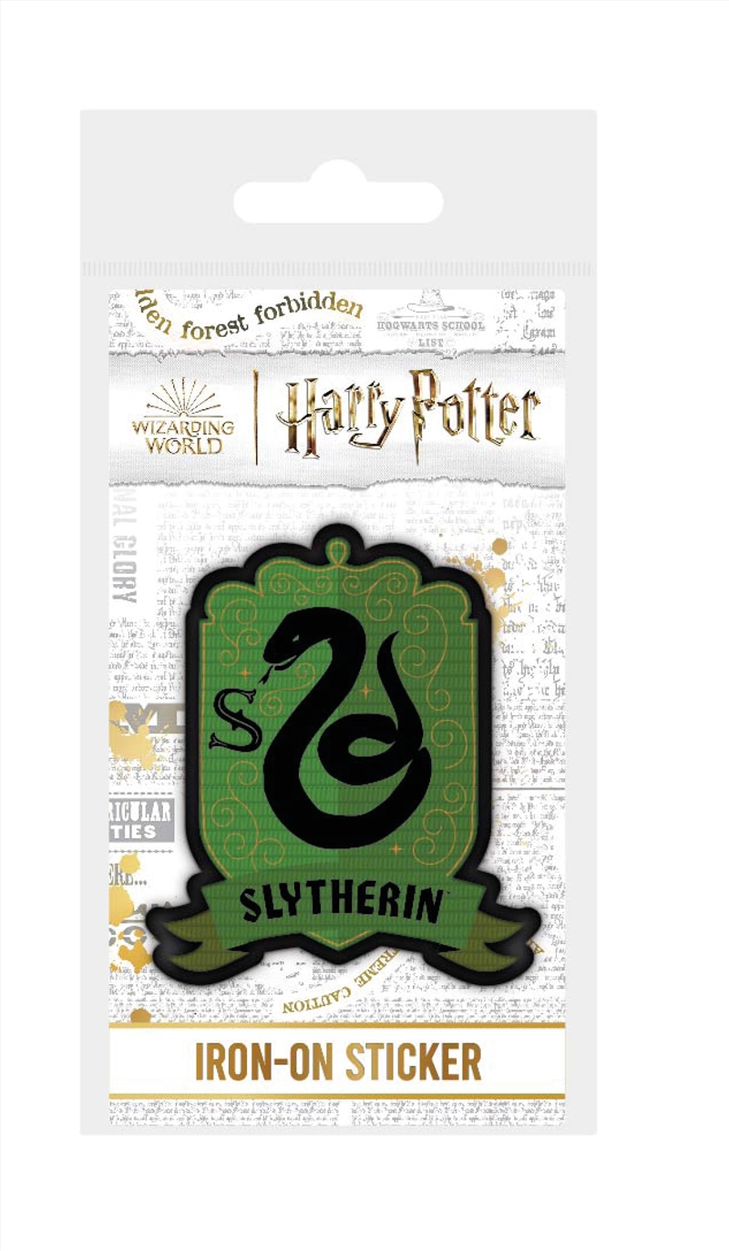 Harry Potter - Slytherin - Iron-On Patch/Product Detail/Accessories