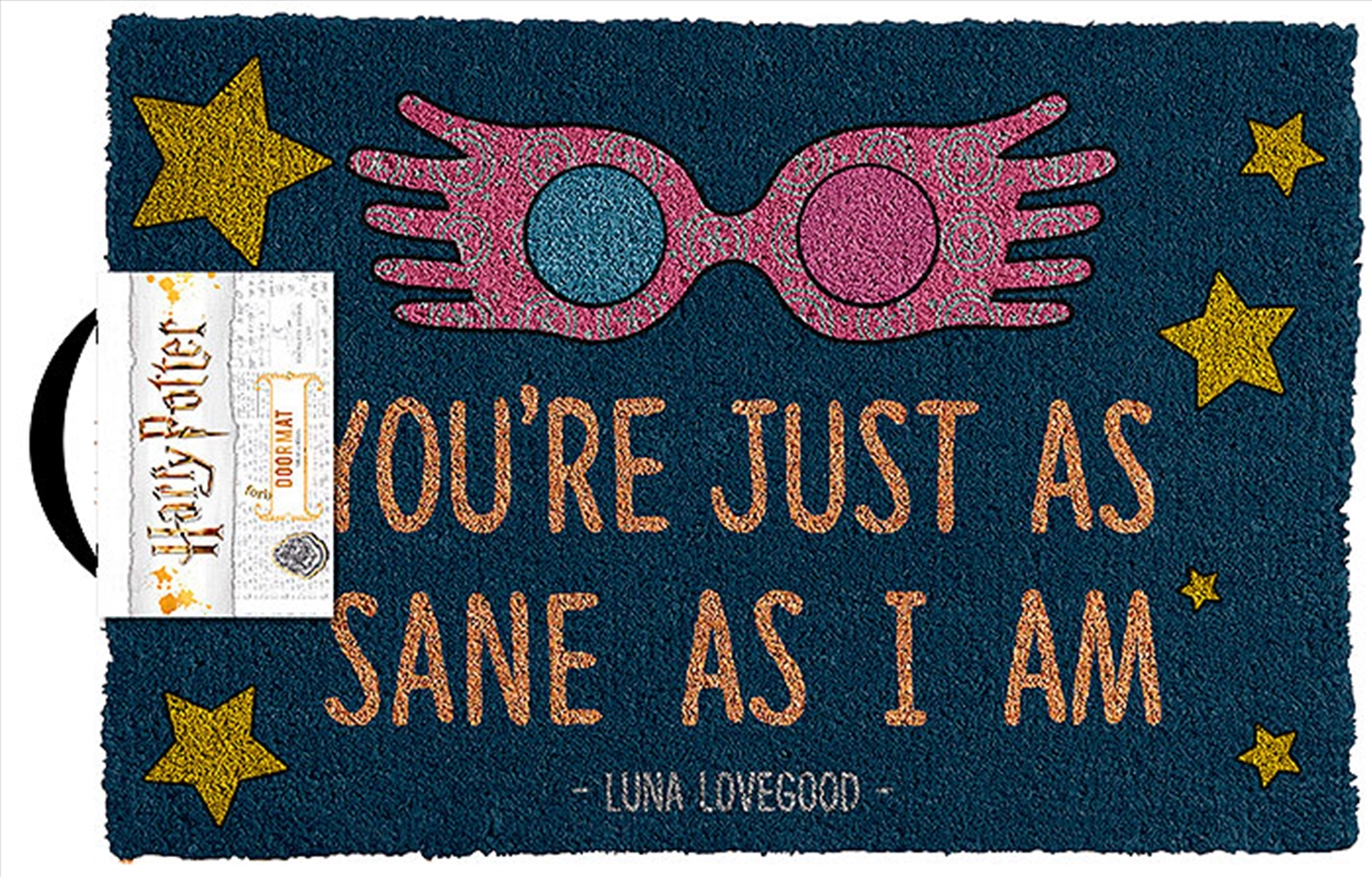 Harry Potter - Just As Sane/Product Detail/Doormats