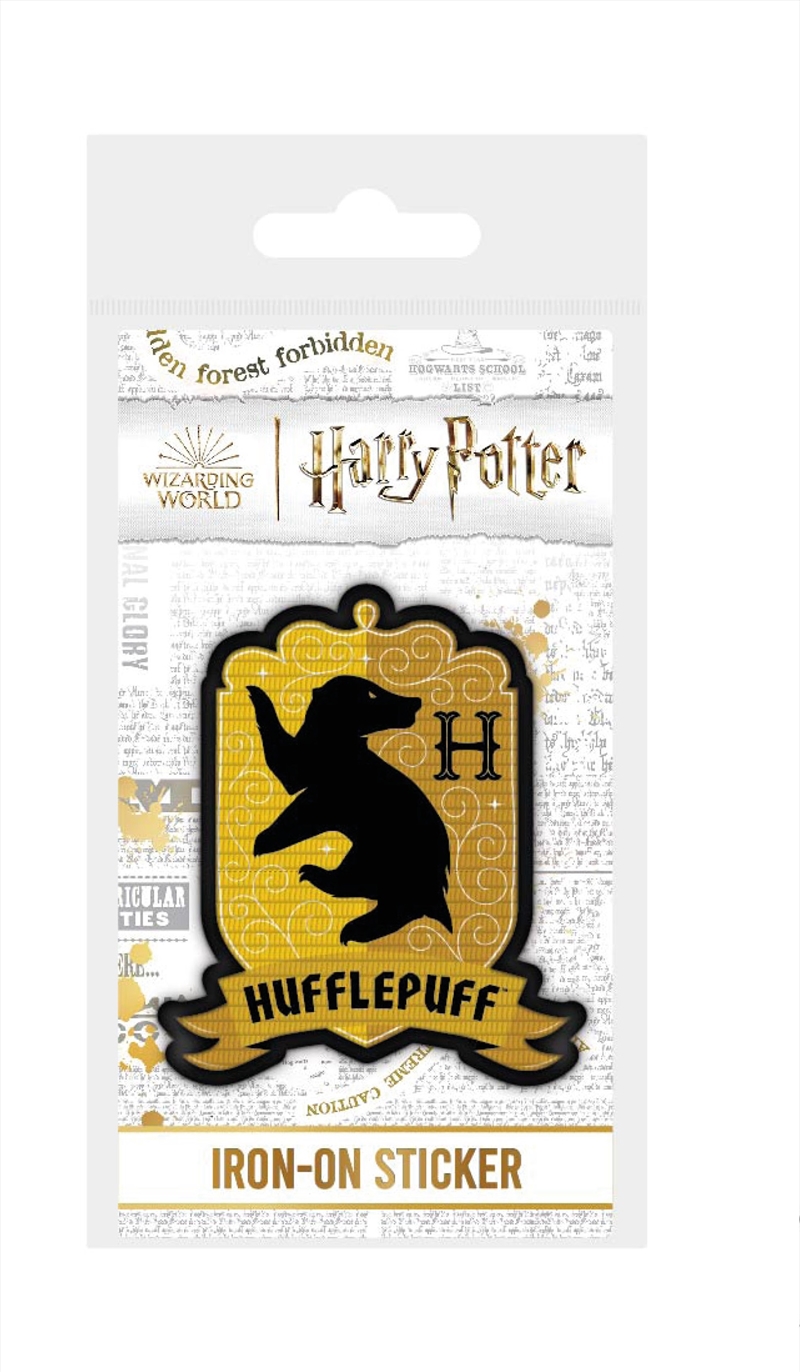 Harry Potter - Hufflepuff - Iron-On Patch/Product Detail/Accessories