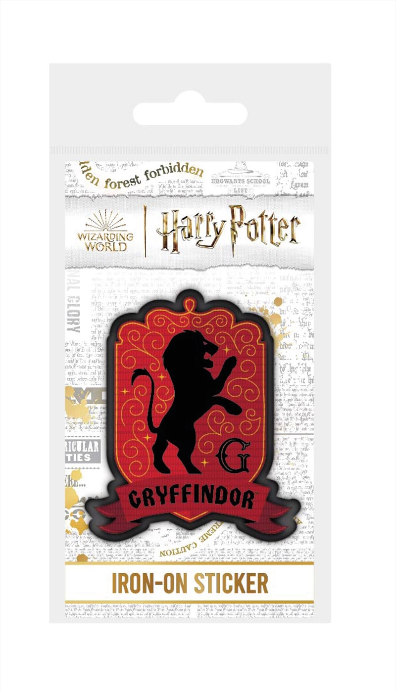 Harry Potter - Gryffindor - Iron-On Patch/Product Detail/Accessories