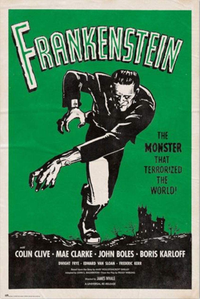 Frankenstein - Movie Score/Product Detail/Posters & Prints