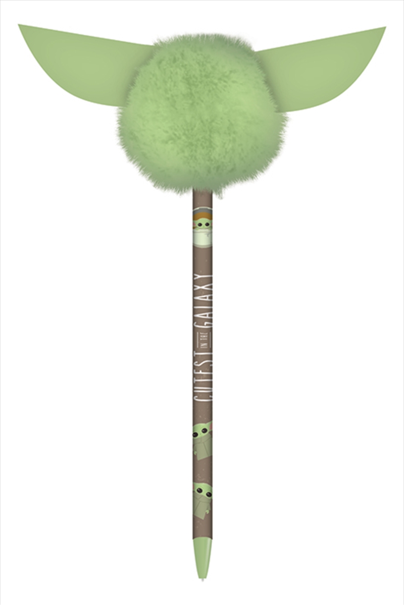The Mandalorian - Cutest In The Galaxy Pom Pom Pen/Product Detail/Pens, Markers & Highlighters