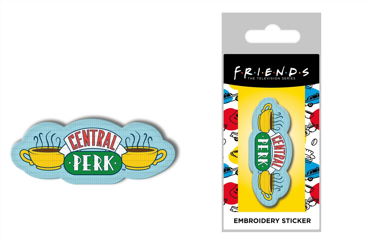 Friends TV - Central Perk - Embroidery - Iron-On Patch/Product Detail/Accessories