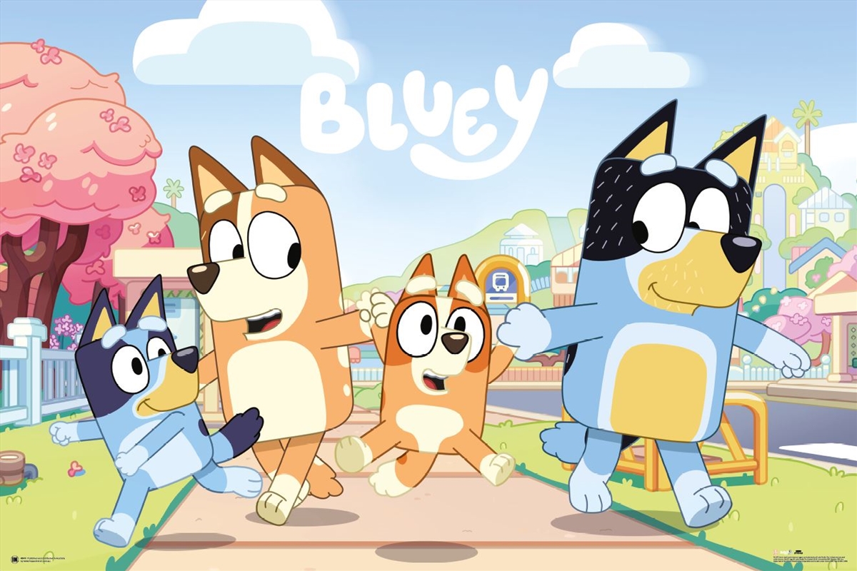 Bluey - Street - Reg Poster/Product Detail/Posters & Prints