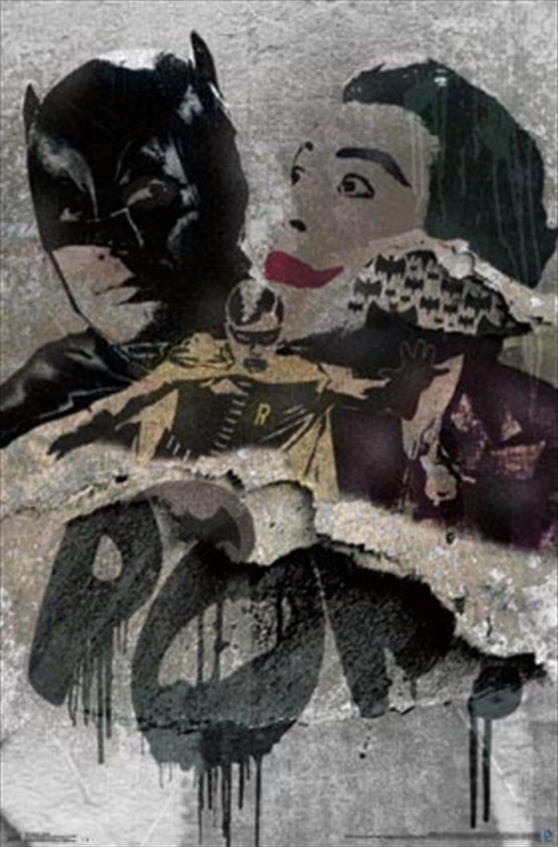 Batman Classic TV - Grunge/Product Detail/Posters & Prints