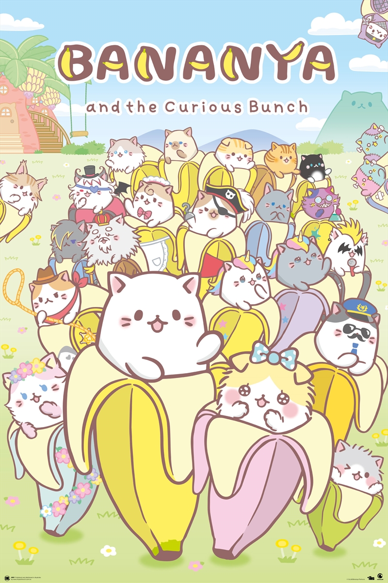 Bananya - and the Curious Bunch/Product Detail/Posters & Prints