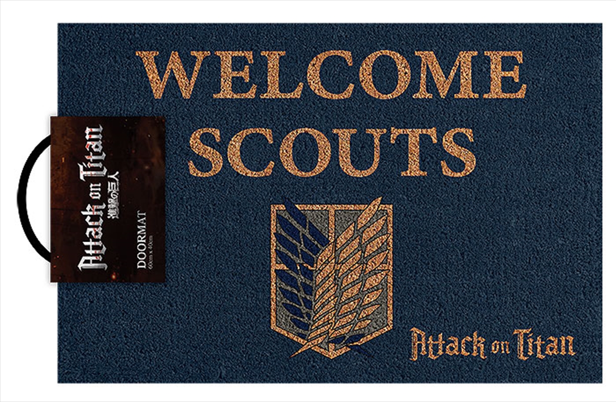 Attack On Titan - Welcome Scouts/Product Detail/Doormats