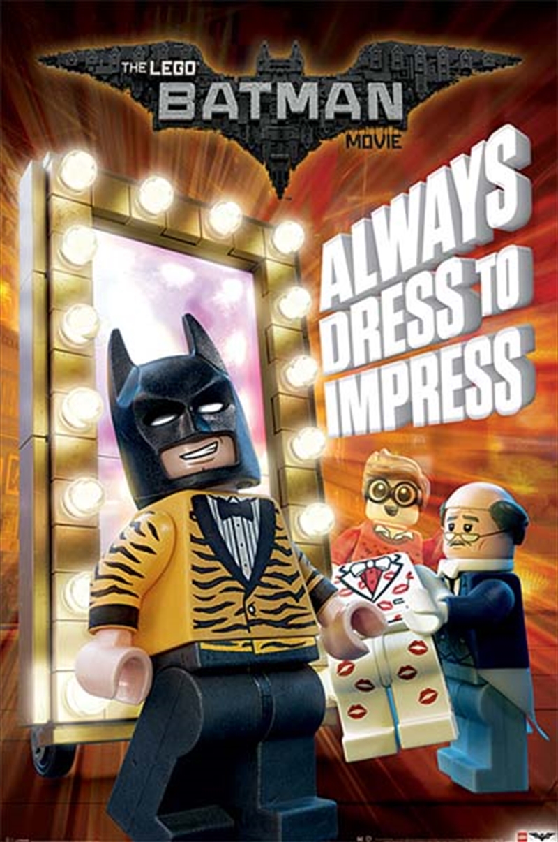 Lego Batman - Always Dress To Impress/Product Detail/Posters & Prints