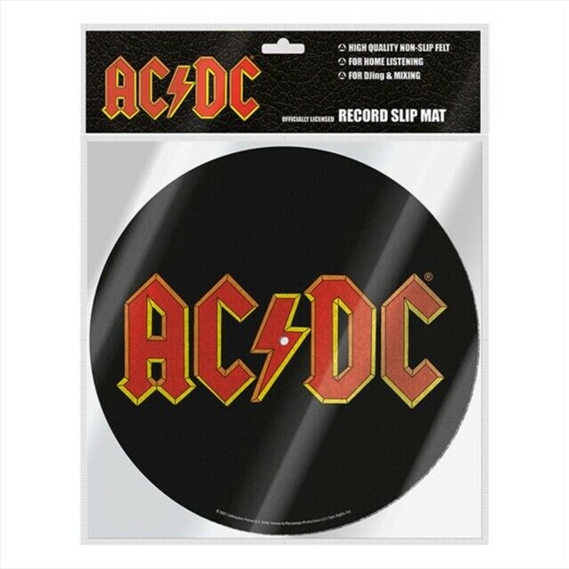 AC/DC - Slipmat/Product Detail/Accessories