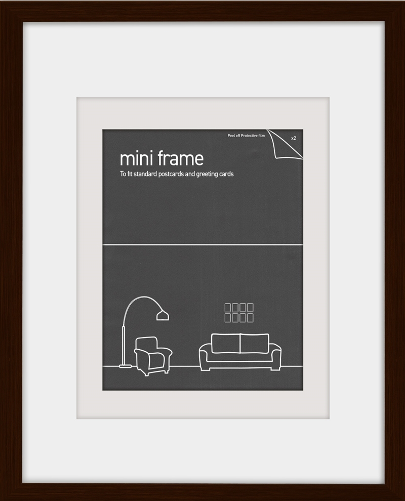 21x26 Frame Rustic Oak - Fits 10x14.5 Prints/Product Detail/Decor