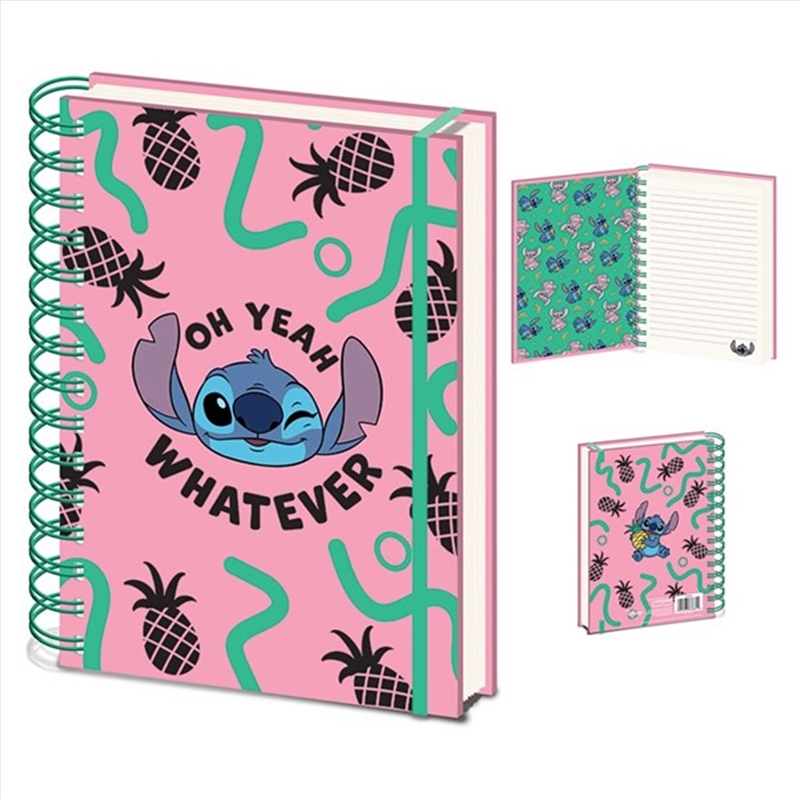 Lilo & Stitch - My Fave - A5 Wiro Notebooks/Product Detail/Notebooks & Journals
