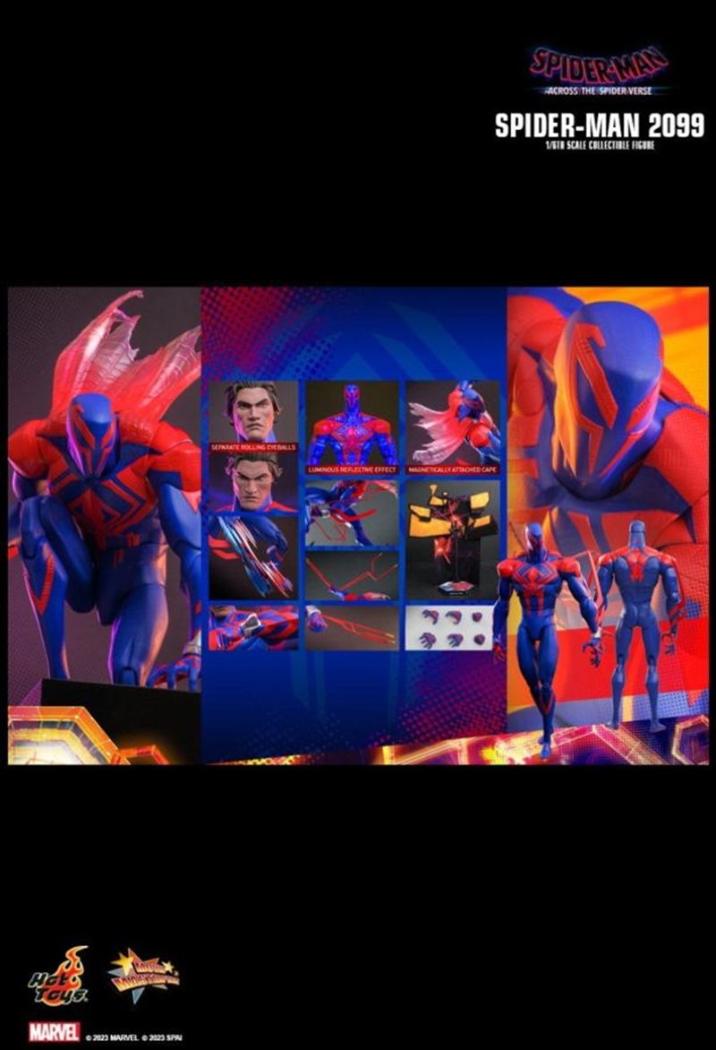 Spider-Man: Across the Spider-Verse - Spider-Man 2099 1:6 Scale Action Figure/Product Detail/Figurines