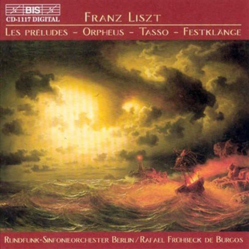 Preludes / Orpheus / Tasso: Lamento E Trionfo/Product Detail/Classical