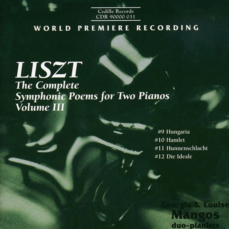 Complete Symphonic Poems for 2 Pianos III/Product Detail/Classical