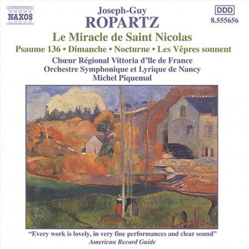 Le Miracle de Saint Nicholas/Product Detail/Classical