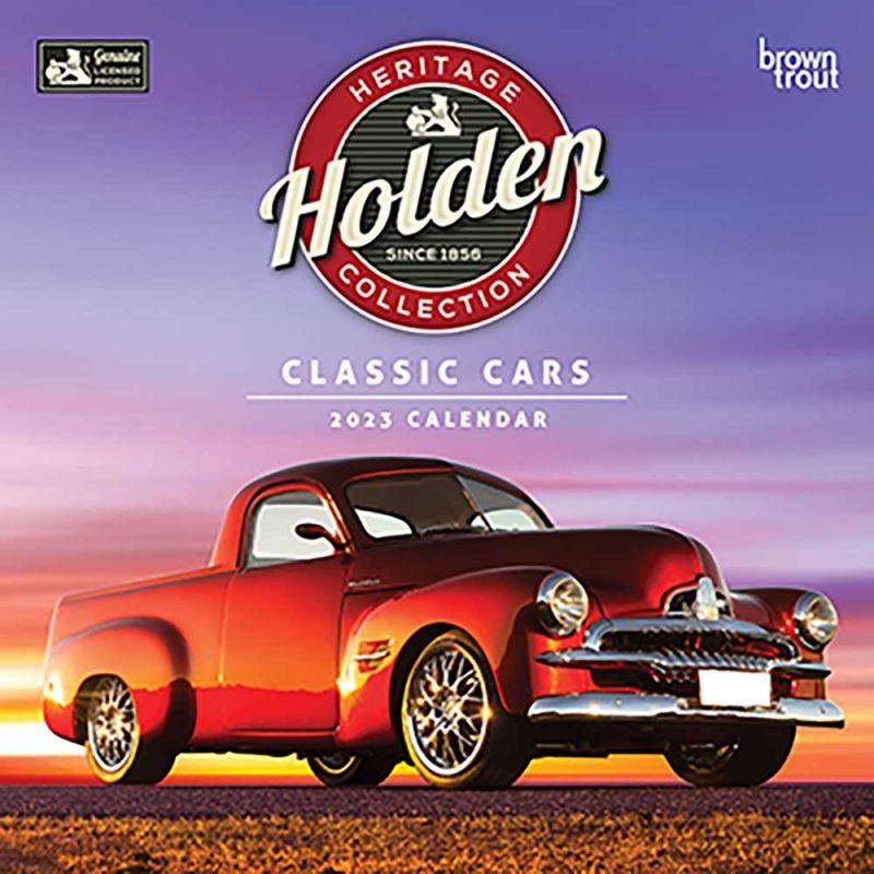 Classic Holden Cars OFFICIAL  2024 12 x 24 Inch Monthly Square Wall Calendar/Product Detail/Calendars & Diaries