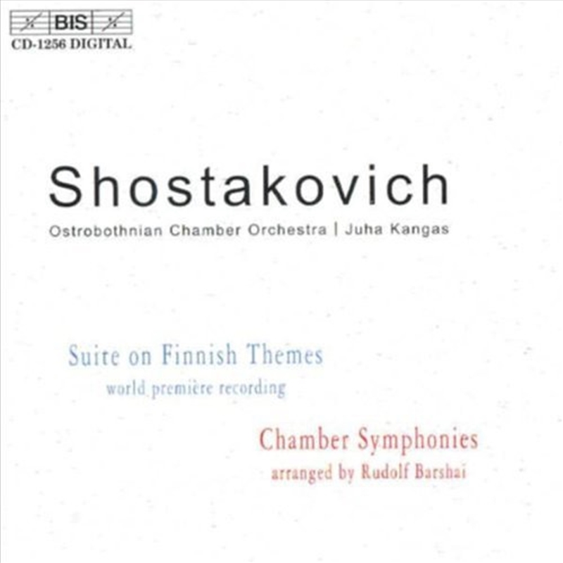 Suite on Finnish Themes / Symphony for Strings/Product Detail/Classical
