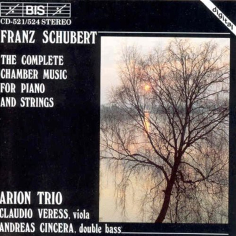 Complete Chamber Music for Piano & Strings/Product Detail/Classical