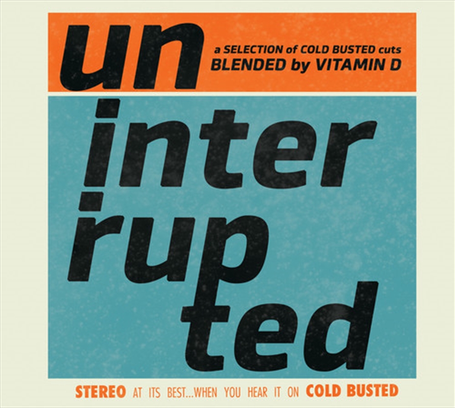 Uninterrupted Blended By Vitamin D (Various Artists)/Product Detail/Hip-Hop