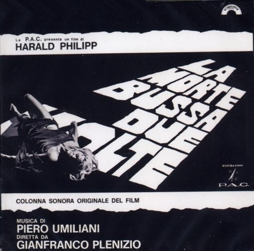 La Morte Bussa Due Volte (Death Knocks Twice) (Original Motion Picture Soundtrack)/Product Detail/Soundtrack