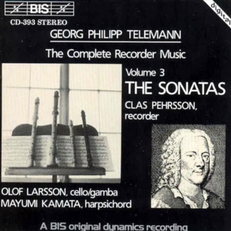 Complete Recorder Sonatas/Product Detail/Classical